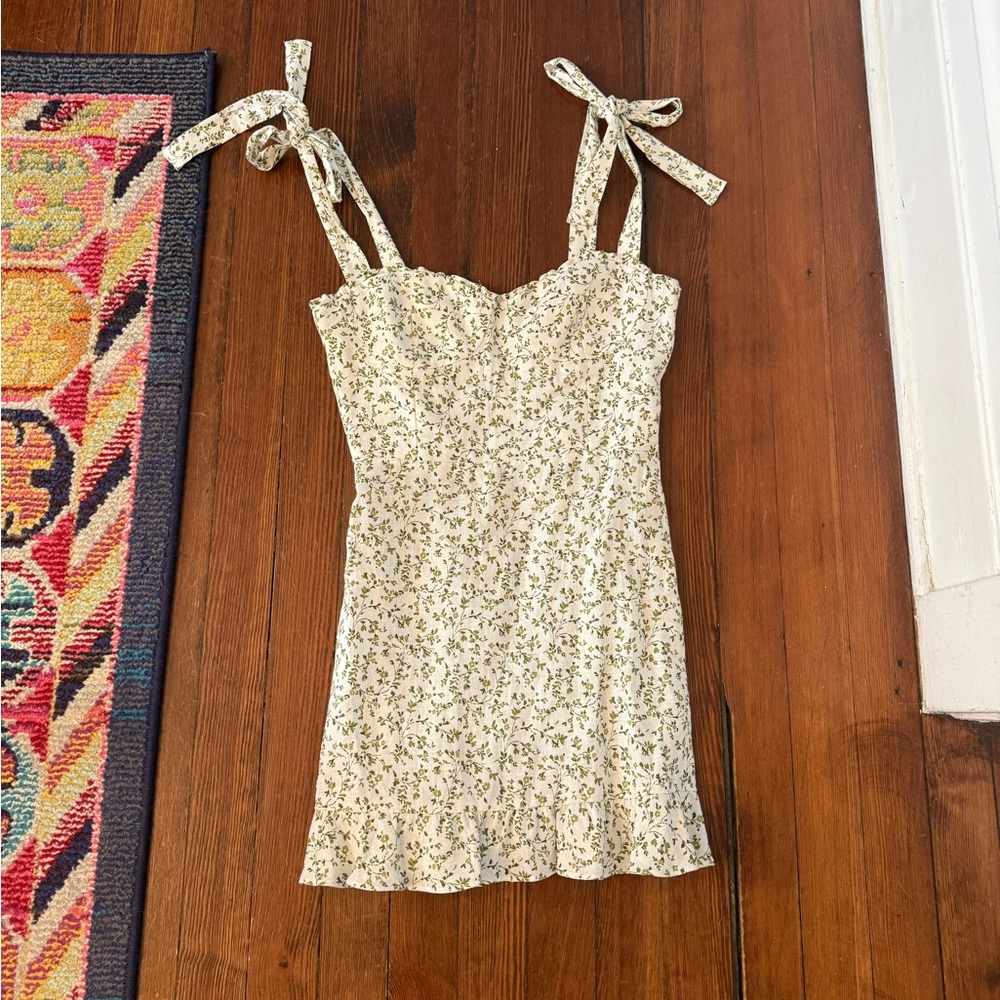 Reformation Linen Mini Dress